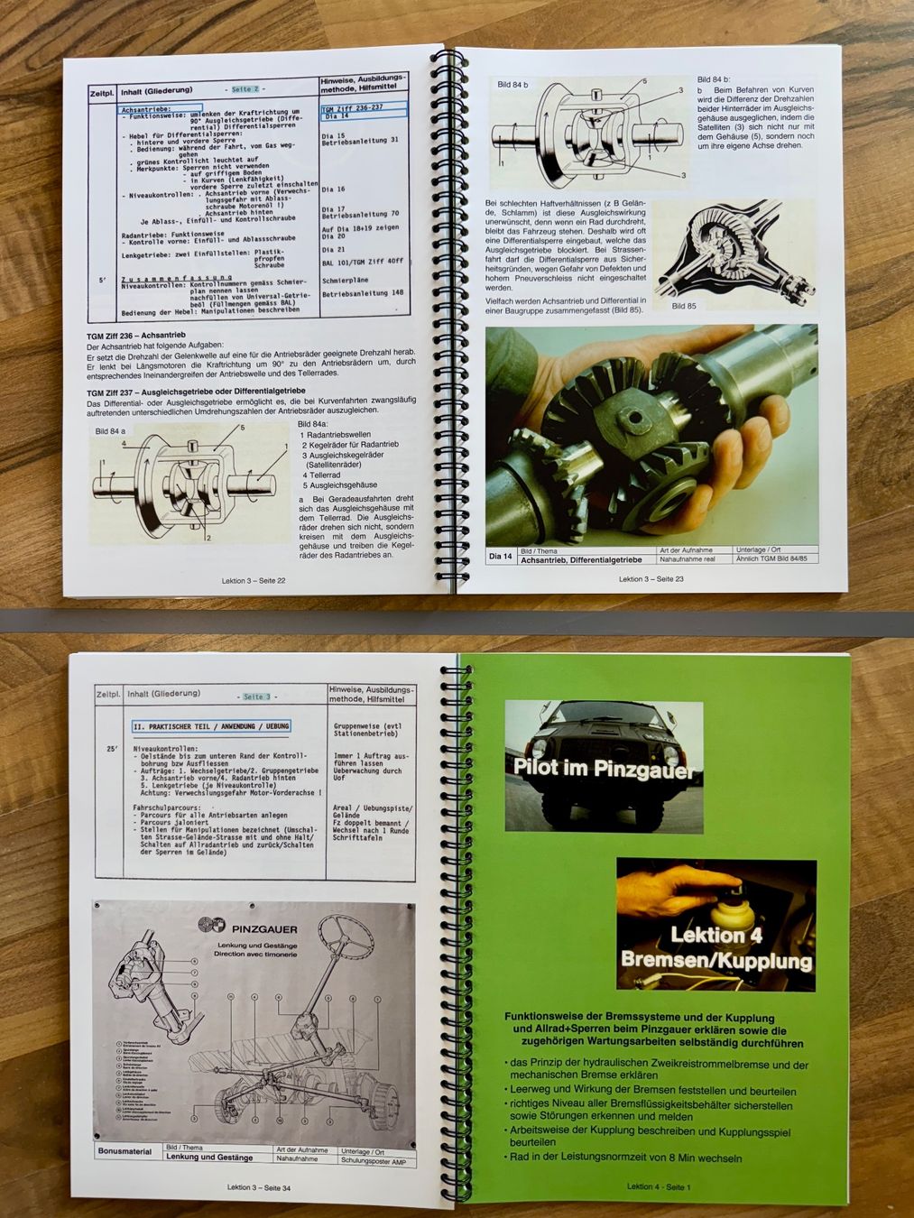 Bücher: "Pilot im Pinzgauer" - Lehrbuch für alle Pinzgauer-Freunde – Neu und originalverpackt aus Meierskappel von  7