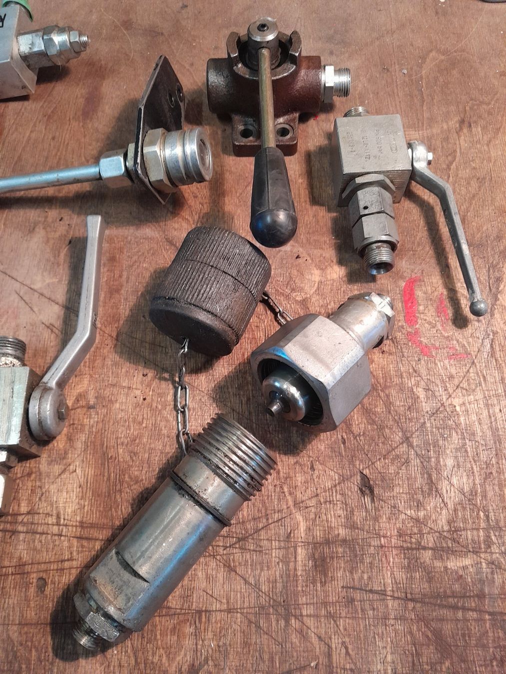 Traktoren: Diverse Hydr.teile – Gebraucht aus steg von moha66 2
