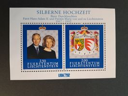 Lichtenstein Silberne Hochzeit 1992 Fürst Hans-Adam