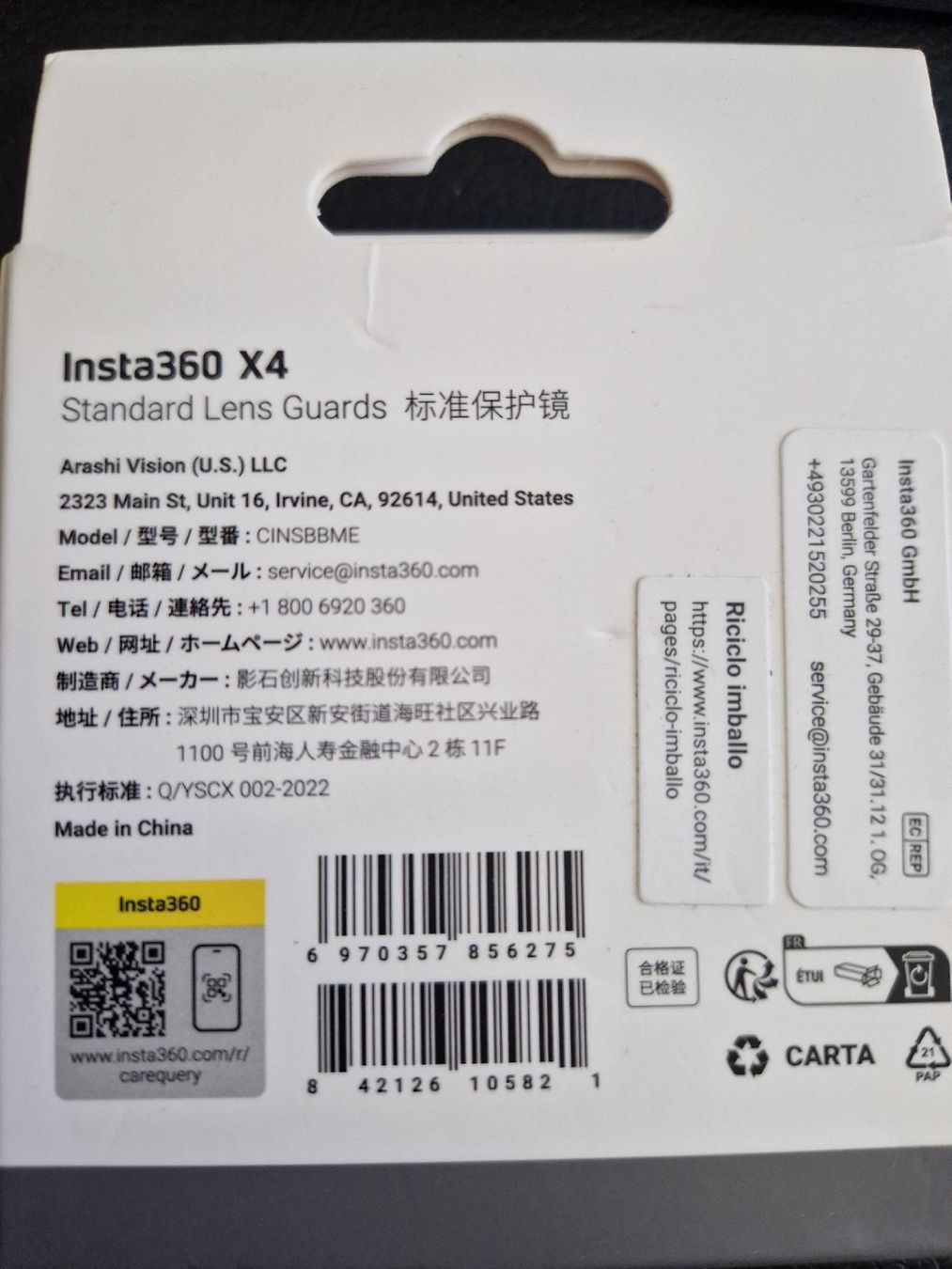 Insta360 Action Cam: Insta360 X4 accesory – Gebraucht aus Winterthur von Dhaeraow 1
