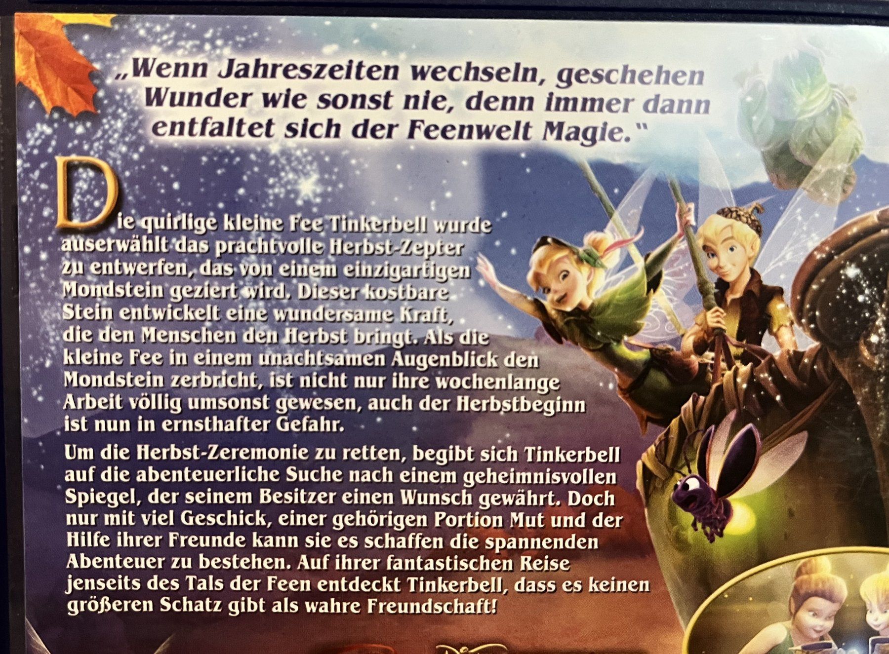 Tous les DVDs: 4 Disney TinkerBell Filme – D'occasion à Bühl BE par psos 3