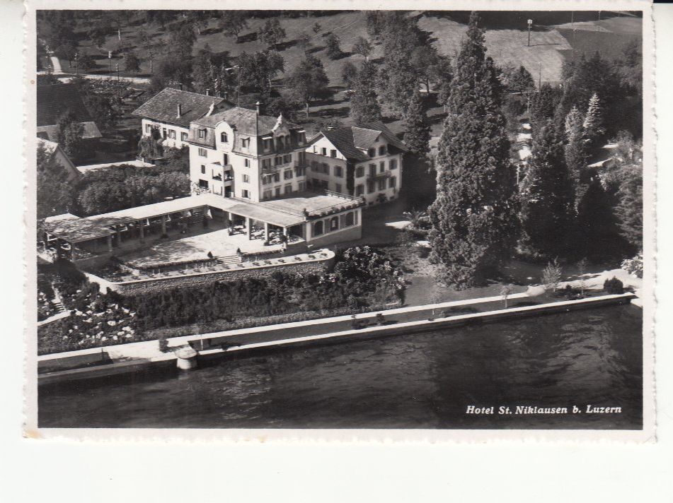 Cartoline postali: Luzern St. Niklausen ca. 1940 – Usato da Bürglen TG venduto da StampGraf