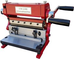 Universal-Blechbearbeitungsmaschine 3in1