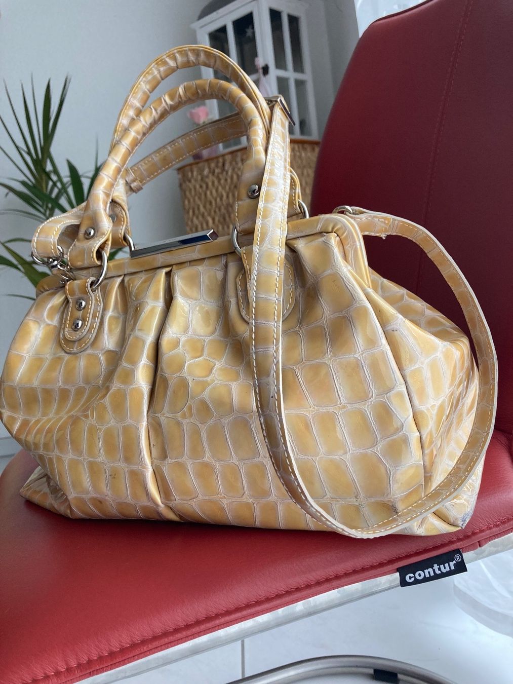 Picard Borse da donna: Sac à main PICARD en Cuire – Usato da Safnern venduto da Shalom7 3