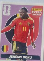 Panini Extra Sticker Jérémy Doku Belgium