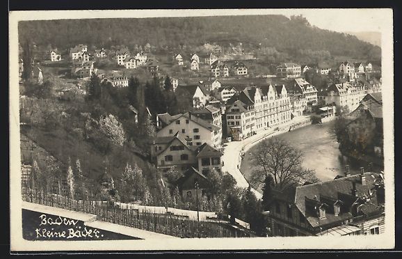 Cartoline postali: AK Baden, Kleine Bäder, 1926 – Usato da Berlin venduto da bartko-reher