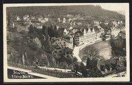 AK Baden, Kleine Bäder, 1926