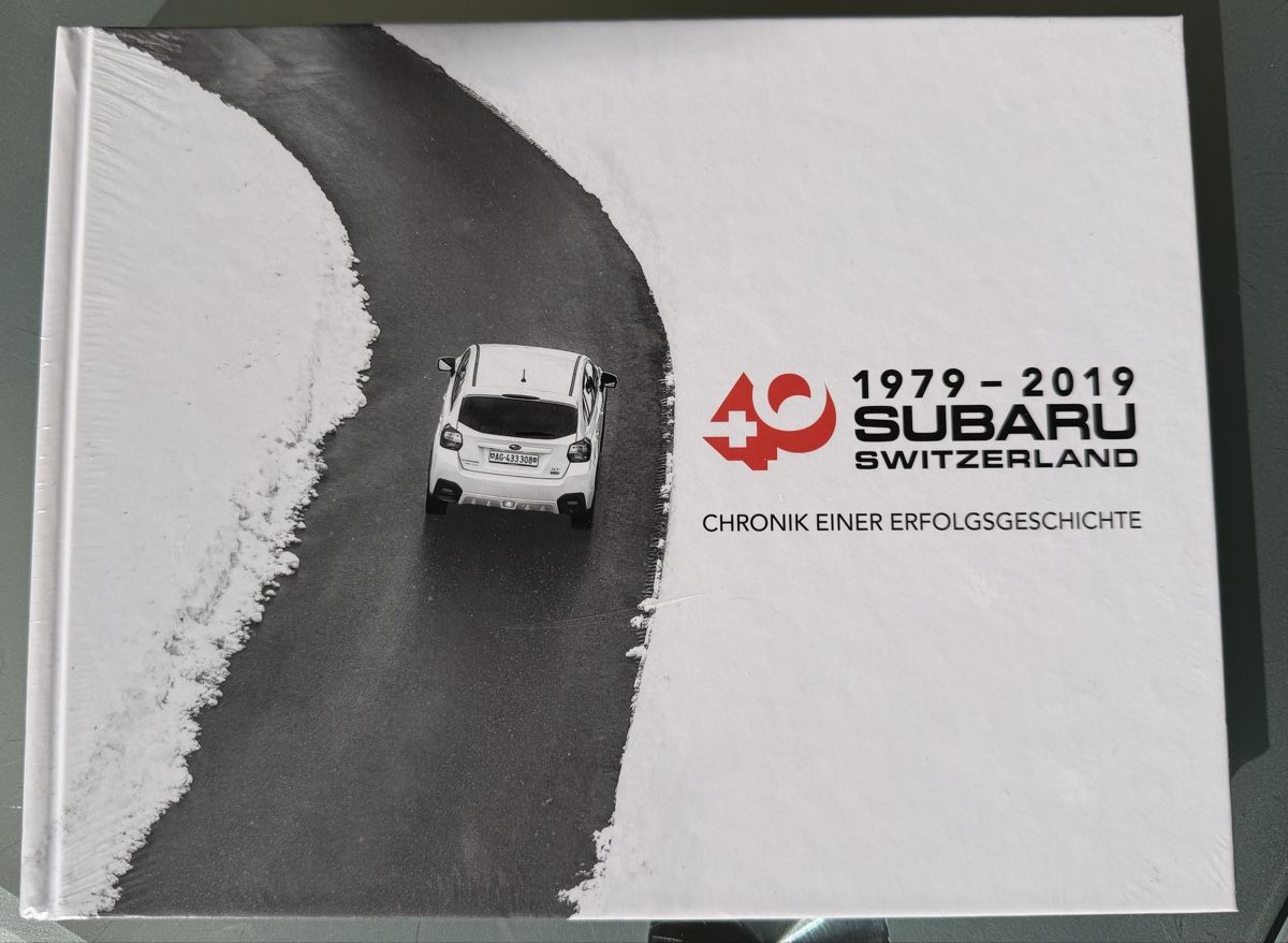 Libri: Subaru Switzerland Chronik 1979-2019 – Nuovo e nell'imballaggio originale da Erlinsbach SO venduto da Pilia