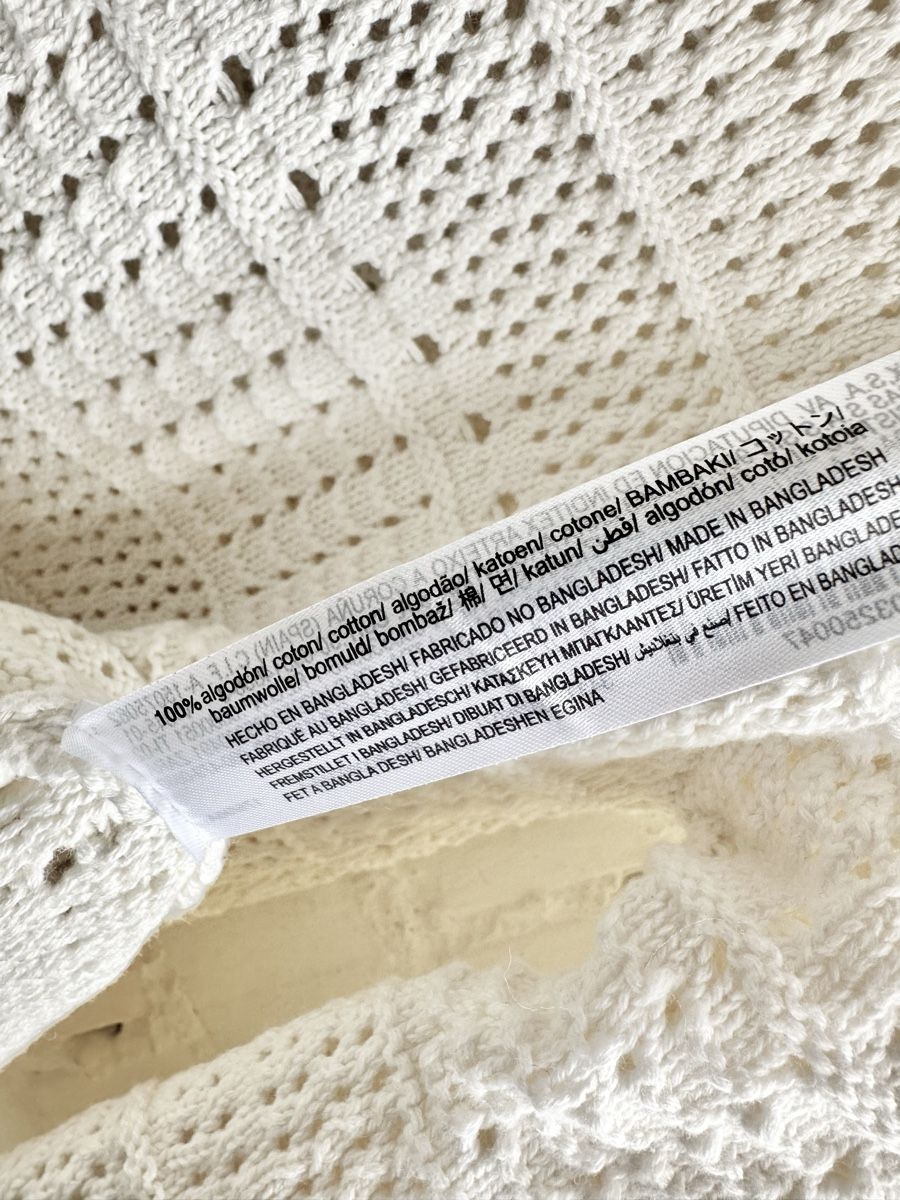 Zara Kleider: ZARA Strick-Kleid in Off-White / Gr. L – Neu und originalverpackt aus Bern von Fraeuleinhonig 7