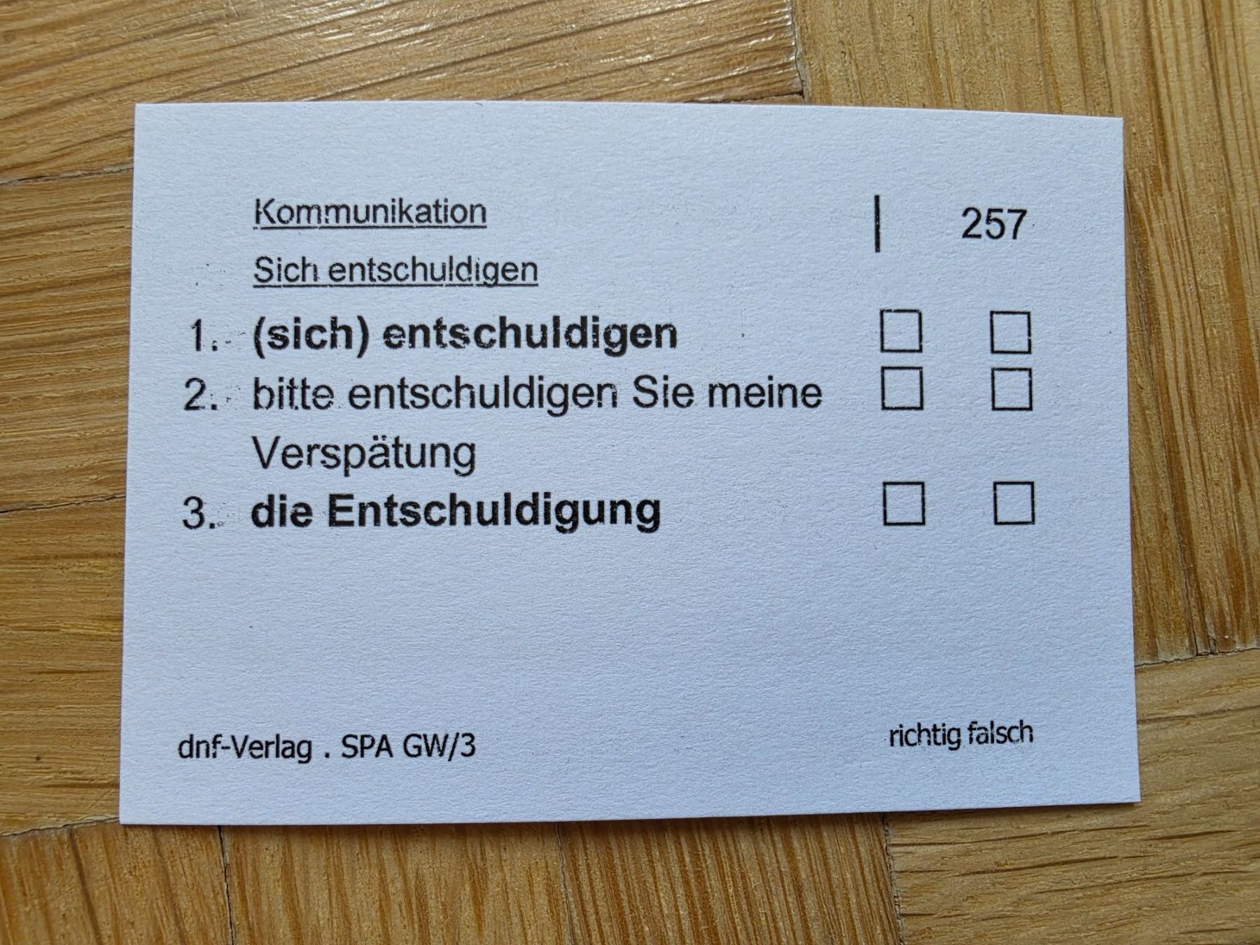 Altro materiale scolastico: Karteikarten Spanisch Grundwortschatz – Usato da Stäfa venduto da flamingo_17 7