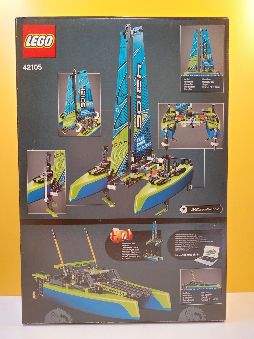 Lego Kit di costruzioni: LEGO Technic 42105 - Katamaran NEU – Nuovo e nell'imballaggio originale da St.Gallen venduto da TinasBauundSpiel 1