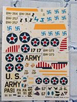 Esci Decals Brewster Buffalo