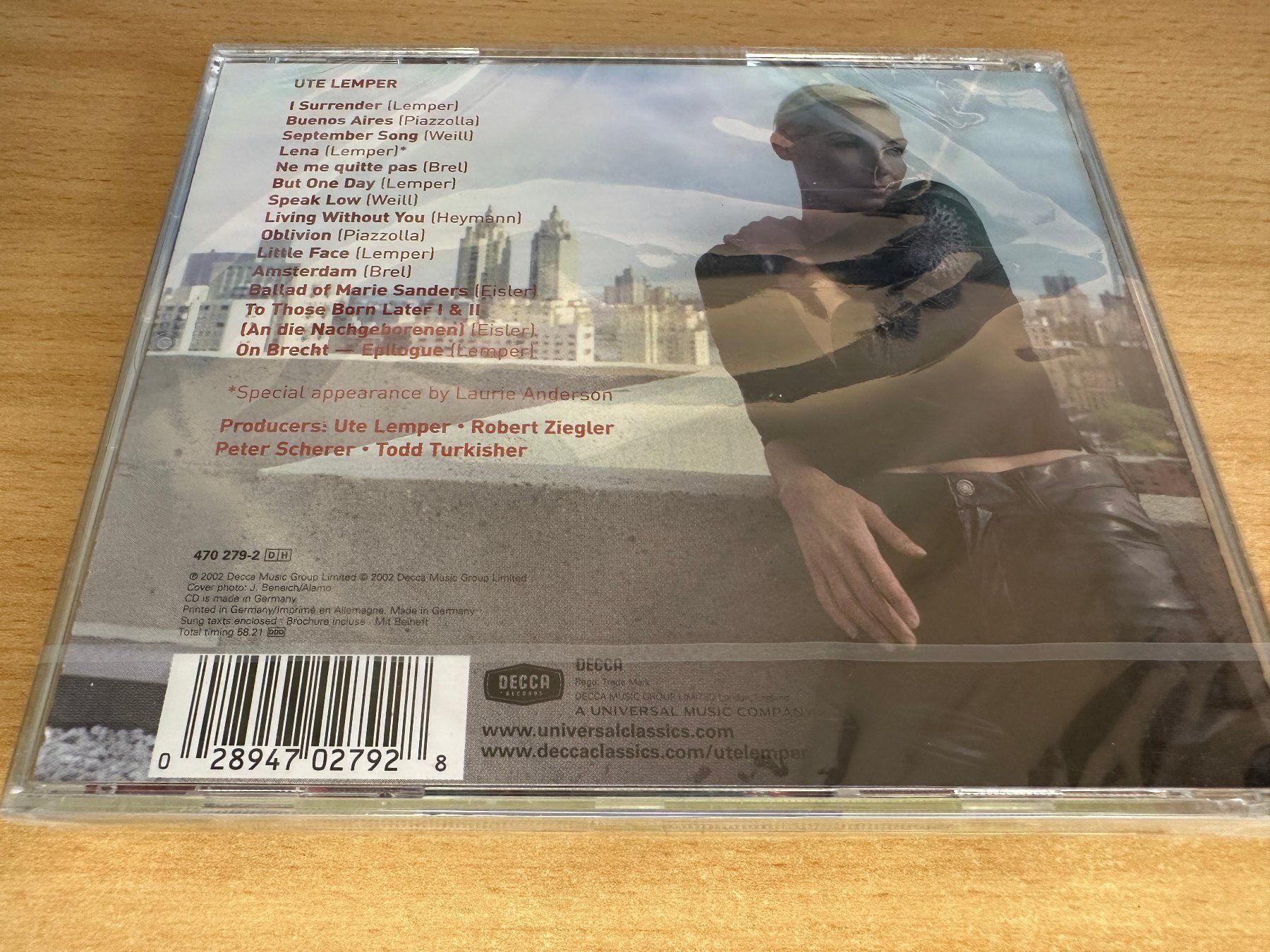 CD: Ute Lemper – But One Day... – Nuovo e nell'imballaggio originale da Rikon im Tösstal venduto da Alpenmutz 1