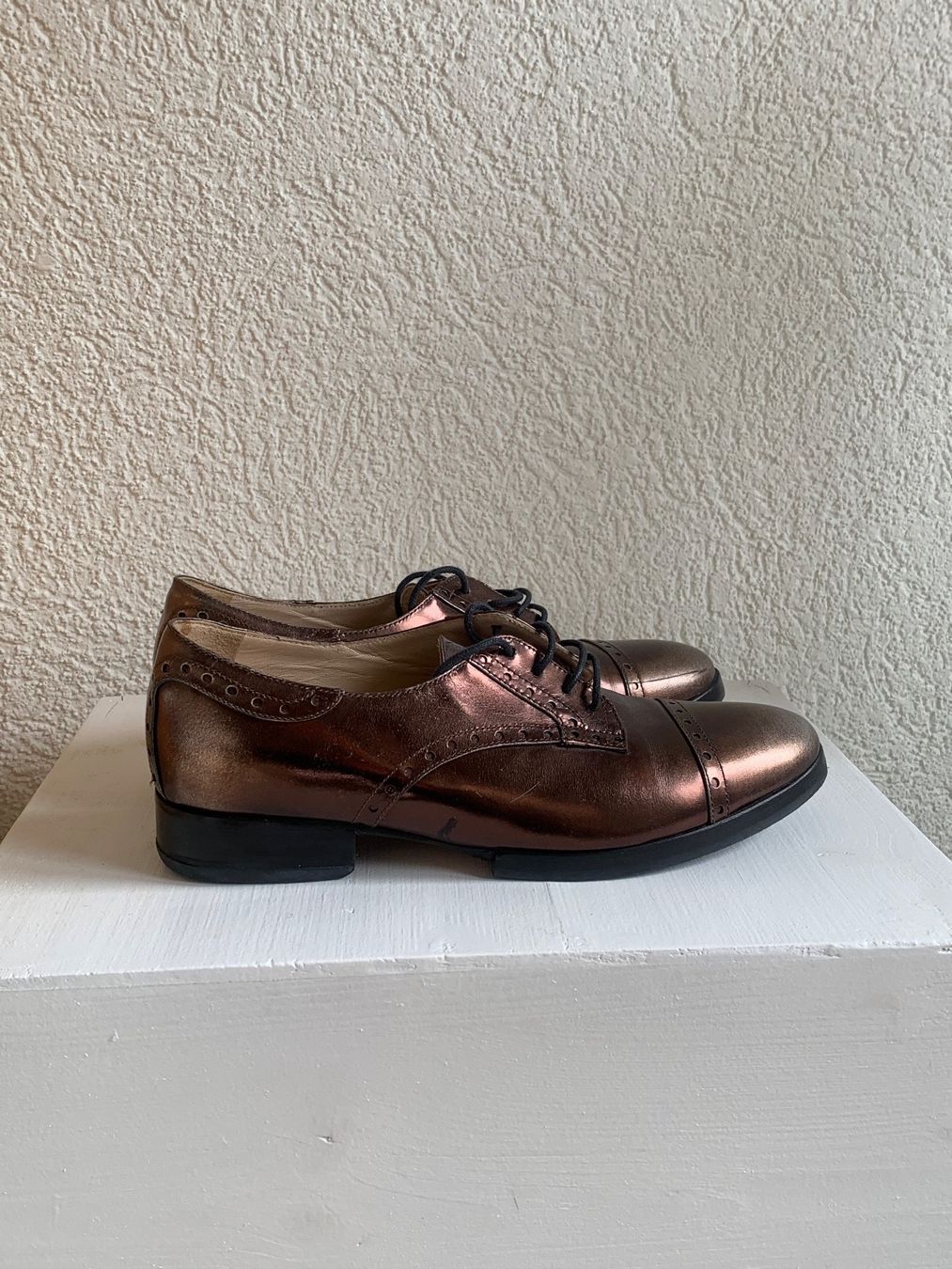 Scarpe da donna: N°21 Leder Schnürschuhe – Usato da Biel/Bienne venduto da schaschabrog