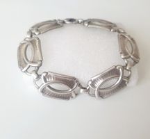 Silber Armband 835, Vintage Armschmuck Damen,