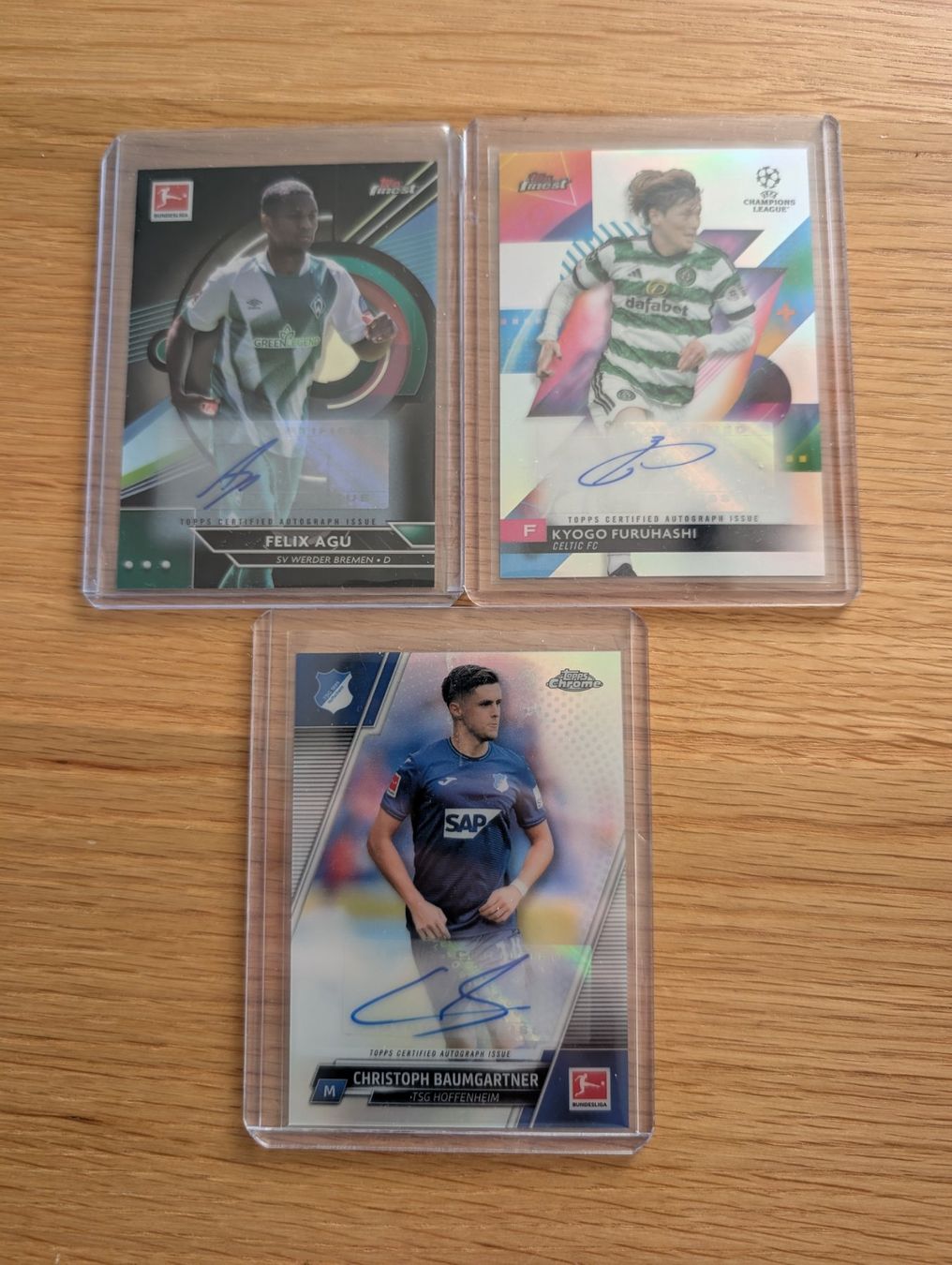 Panini Carte collezionabili: Bundesliga+Celtic Glasgow - Autogramm Lot – Usato da Zürich venduto da Brunsketti