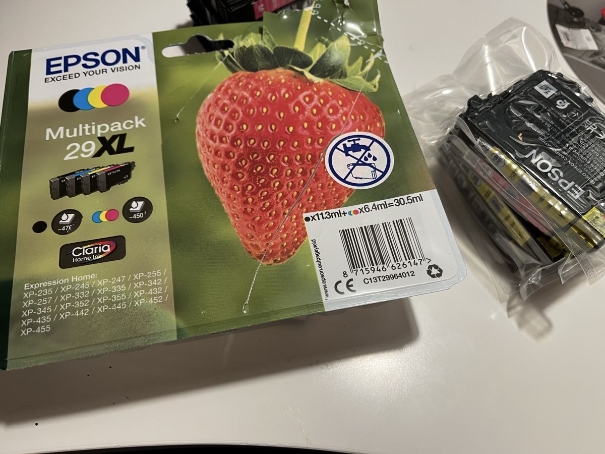 Epson Druckerpatronen & Toner: Cartouches Epson – Neu und originalverpackt aus Perly von Cafelual 1
