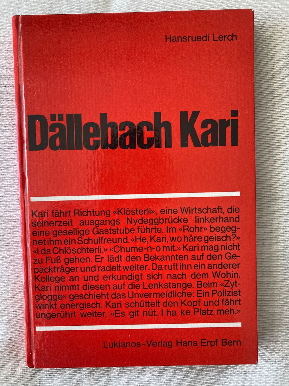 Livres: Dällebach Kari, Bern – D'occasion à Baden par Yoyo1