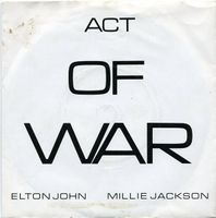 John Elton/Millie Jackson: Act Of War 7"