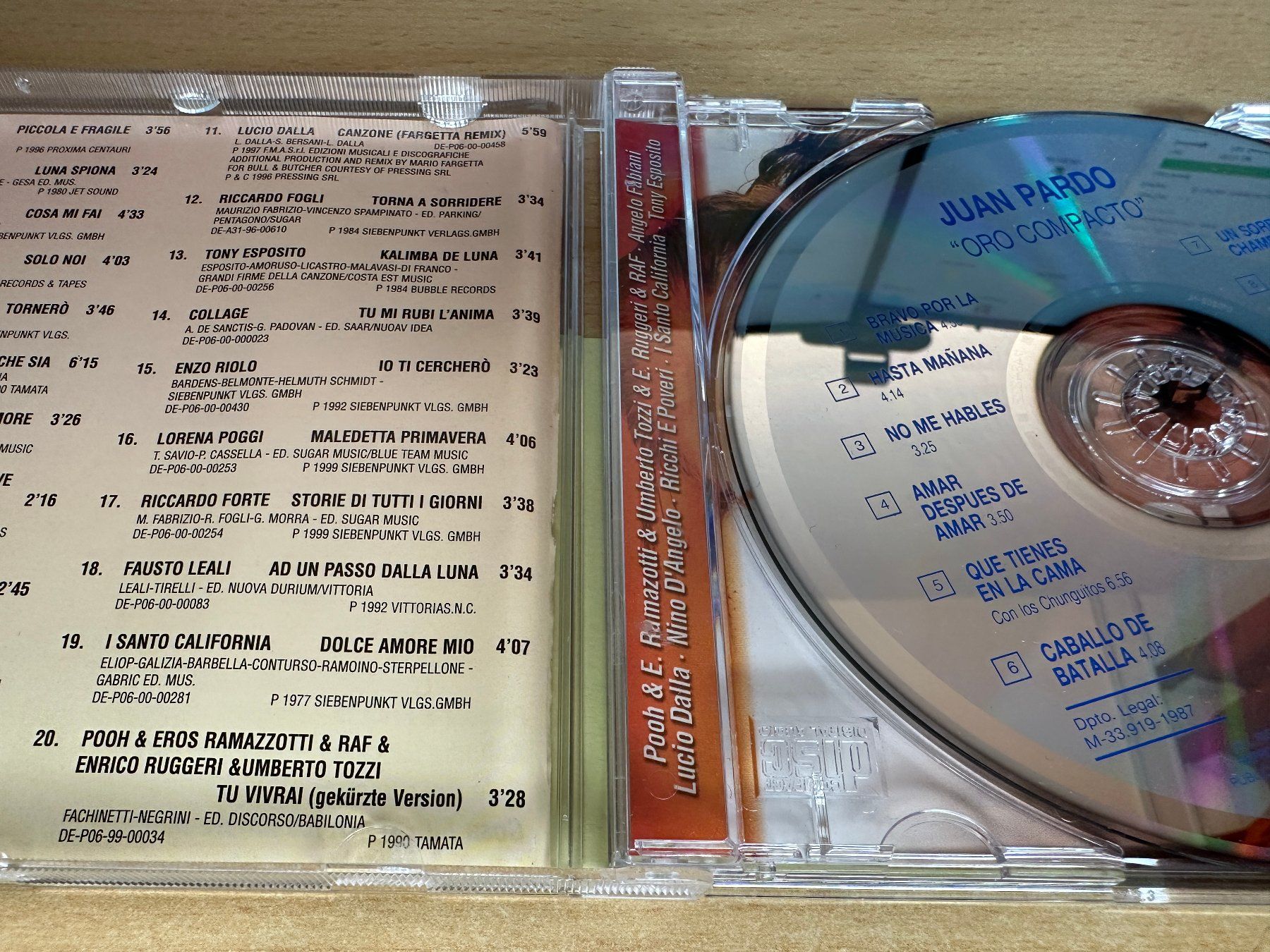 CD: Various – Ciao Bella Italia – Usato da Rikon im Tösstal venduto da Alpenmutz 2