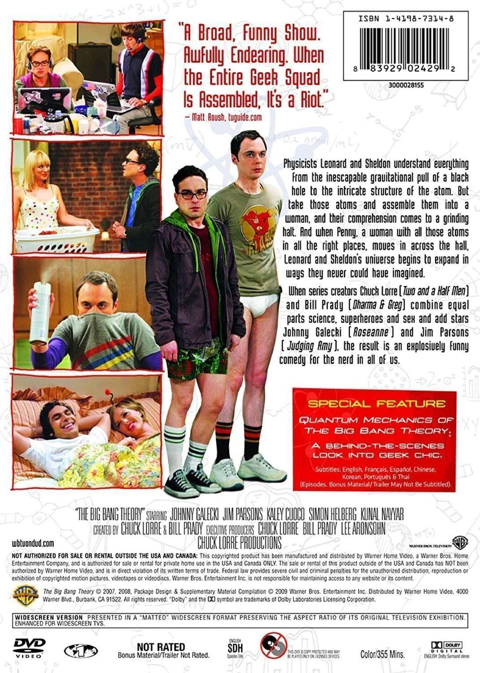 Tutti i DVDs: The Big Bang Theory – Nuovo (secondo la descrizione) da Riehen venduto da M.S.DVD 3