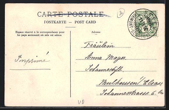 Cartoline postali: Ormonts-Dessus, Le Plan et les Diableret – Usato da Berlin venduto da bartko-reher 1
