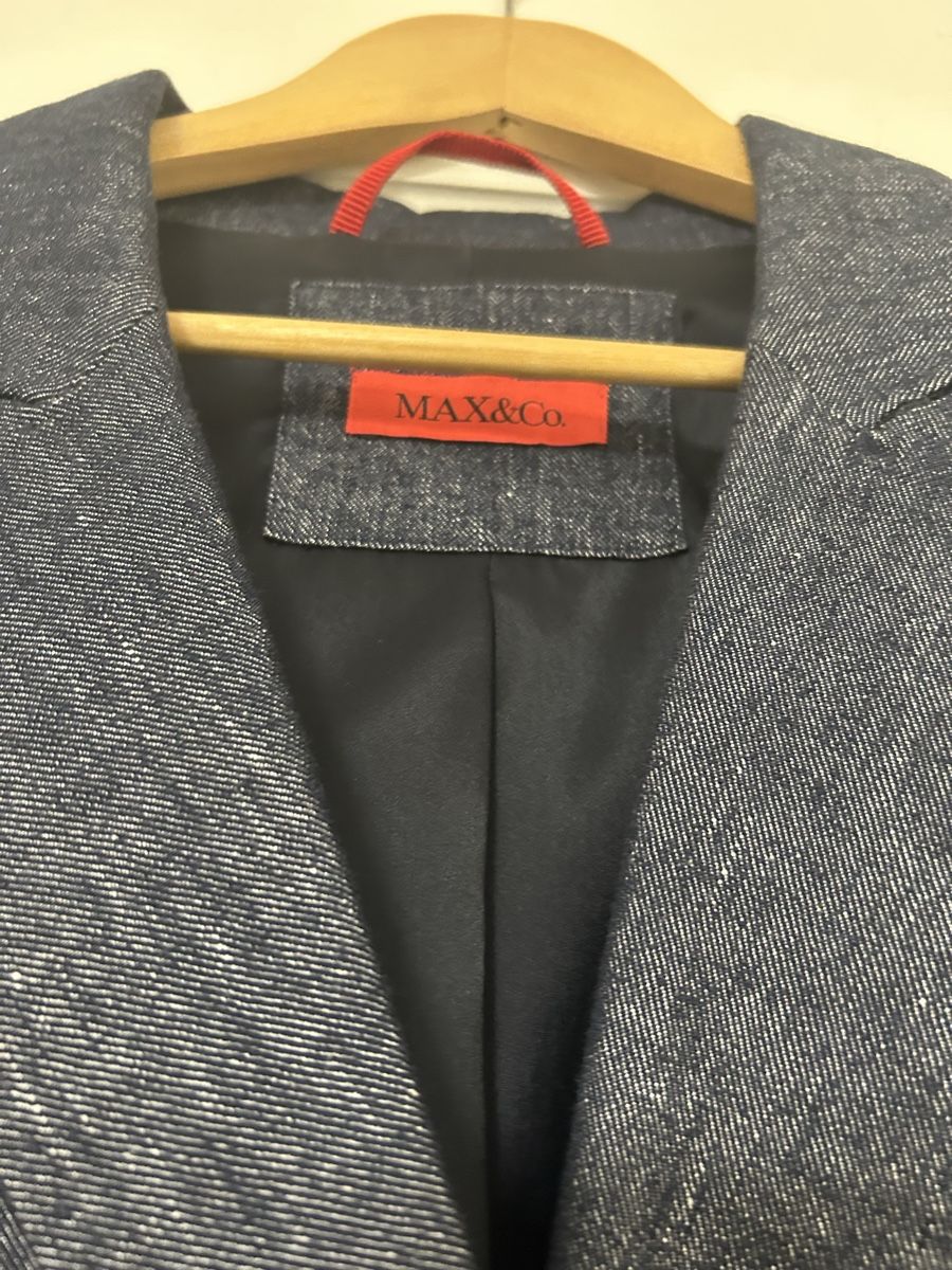Giacche: Blazer doppiopetto in lino e cotone Max&Co, taglia 42 (IT) – Usato da Basel venduto da mel_5fzy 5