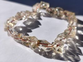 Citrin Armband Sommerlook schönes Sonnenlichtspiel