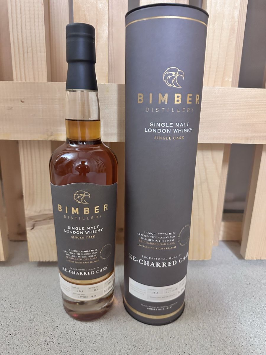 Spirituosen: Bimber Single Cask #143 Re-charred oak – Neu (gemäss Beschreibung) aus Zürich von Ghibli30