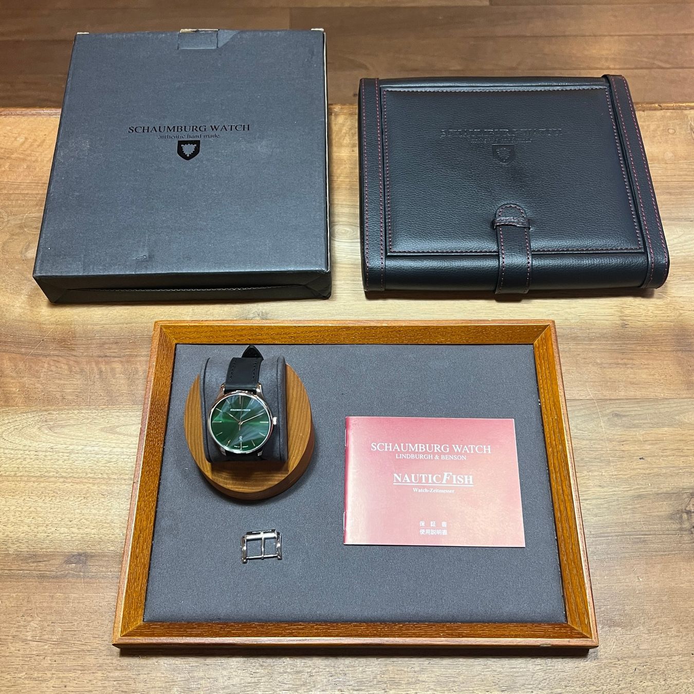 Orologi: Schaumburg Classoco Green Full Set CLASSOCO-GR – Usato da Carouge GE venduto da Watchaser 9