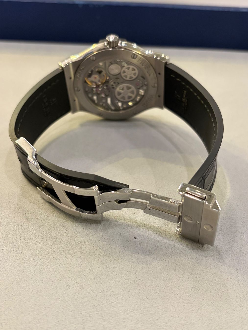 Hublot Uhren: Hublot ultra thin Classic fusion skeleton titanium – Gebraucht aus Vevey von Eiden77 3