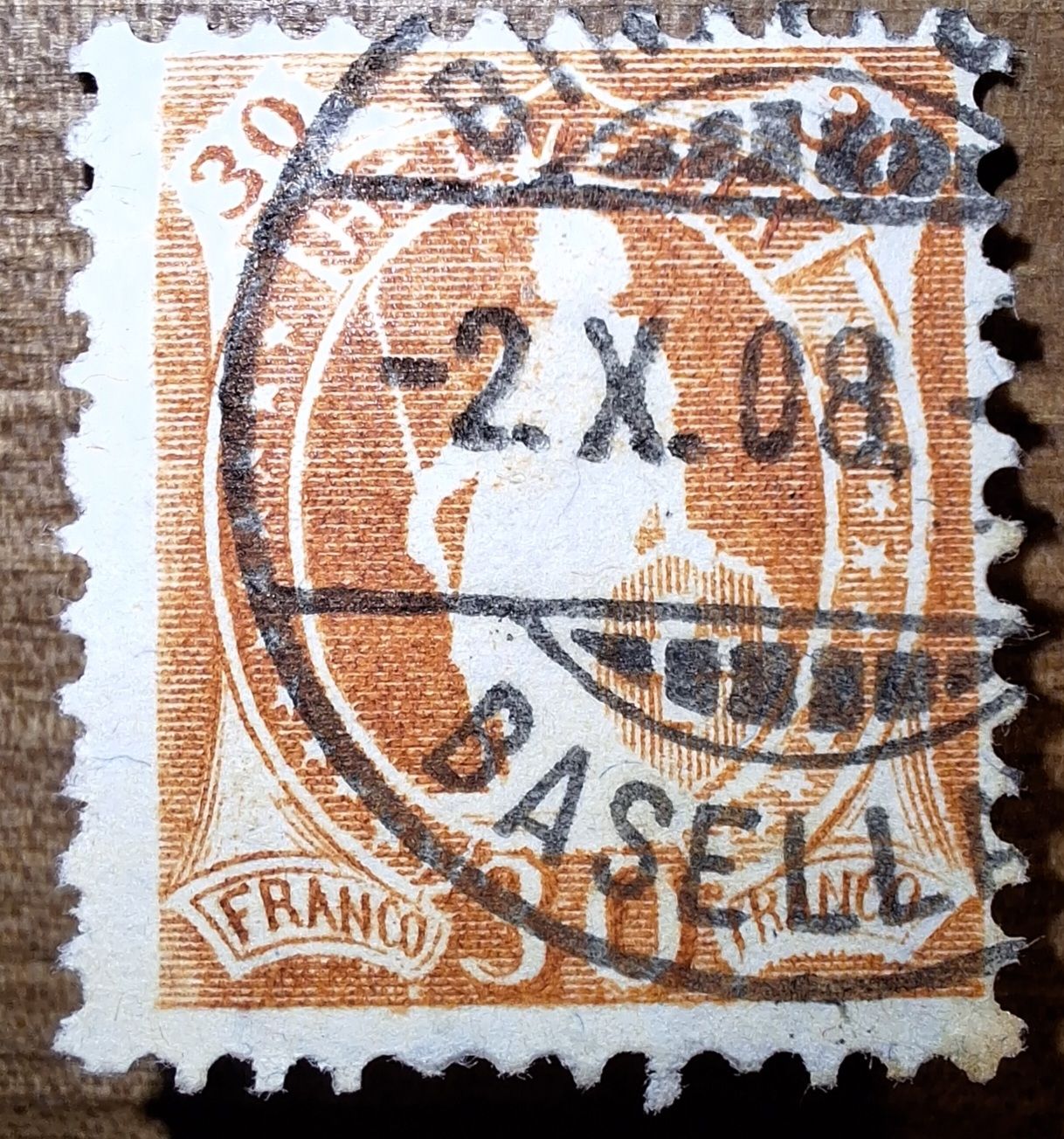 Tutti i francobolli: Stehende Helvetia 96B Kat. 650.- – Usato da Balgach venduto da SIMEON27