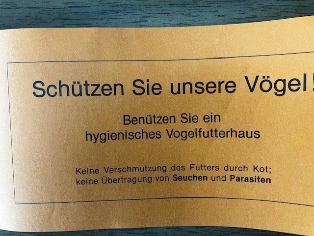 Casette per uccelli: Vogelfutterhaus aus PS – Nuovo (secondo la descrizione) da Goldach venduto da Cabro 1