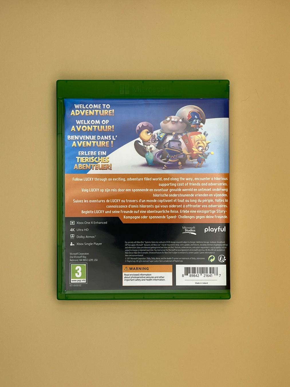 Microsoft Giochi: XBOX One / Super Lucky‘s Tale – Usato da Kölliken venduto da sergesellsretro 1