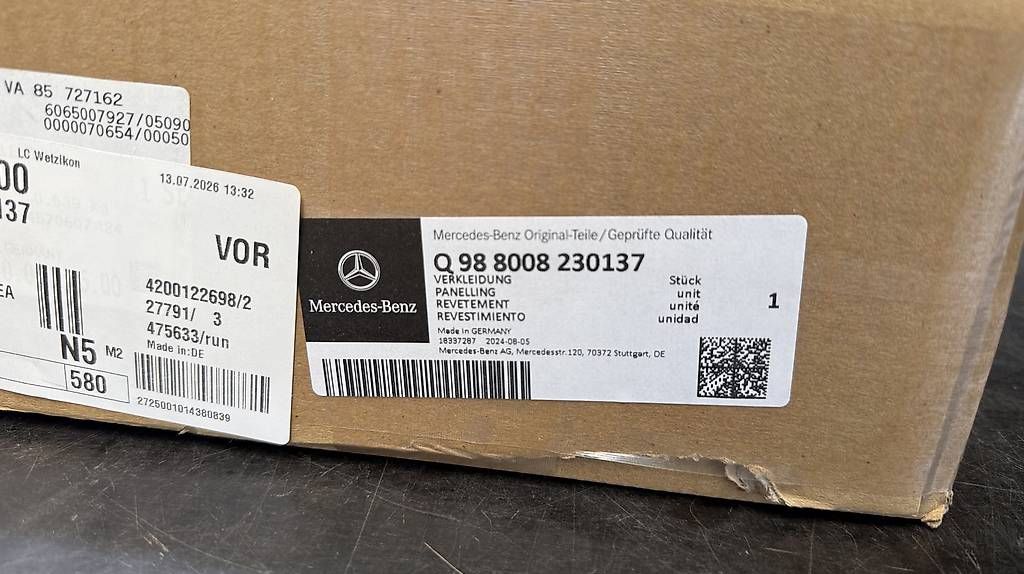 Mercedes-Benz Altri accessori per camping: Seiten Abdeckung Marco Polo Sitzbank – Nuovo e nell'imballaggio originale da Abtwil SG venduto da marcel9121 3