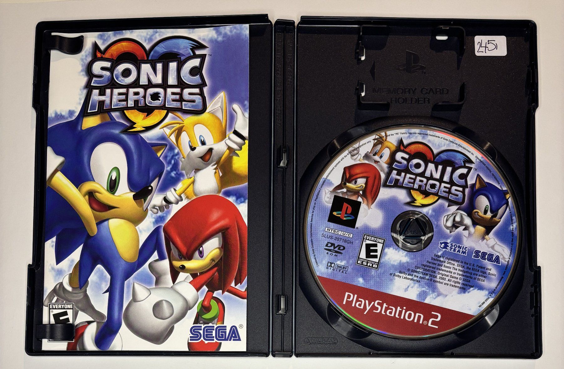 Giochi: PS2 - Sonic Heroes ( NTSC ) – Usato da Allschwil venduto da Bullach 1