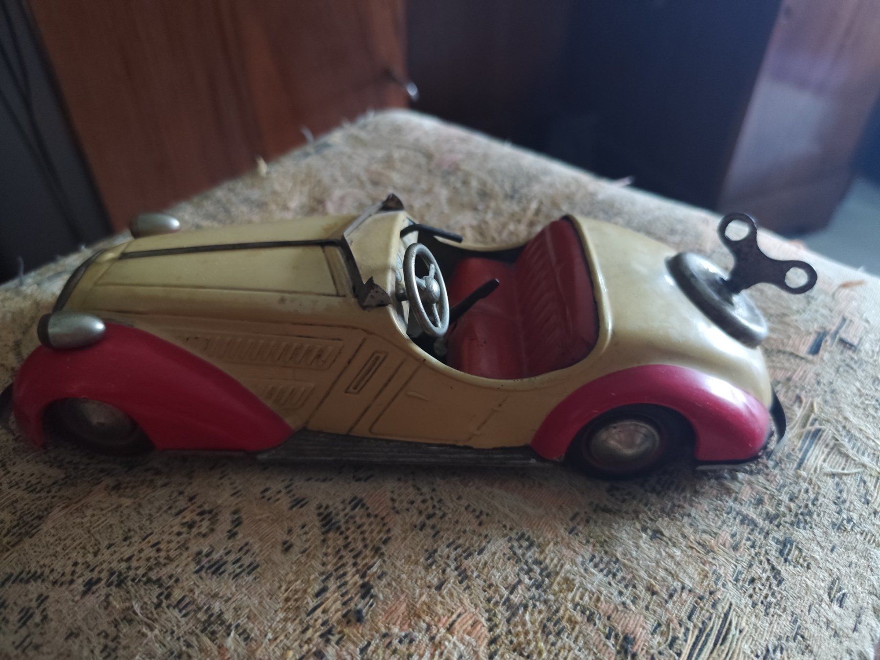 Voitures modèles: Distler Wanderer 1955 uraltes blech cabrio auto – D'occasion à minusio par bierbrauer 4