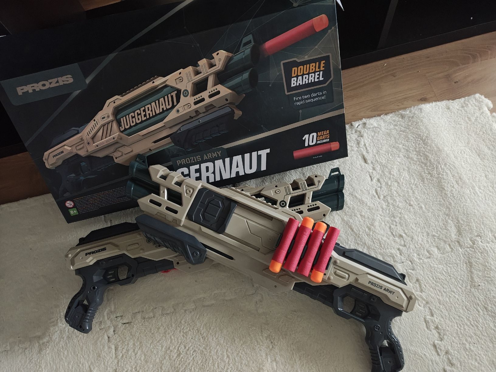 Giocattoli: 3 Juggernaut guns mit darts – Usato da Ittigen venduto da Boxfit-Bern_3052