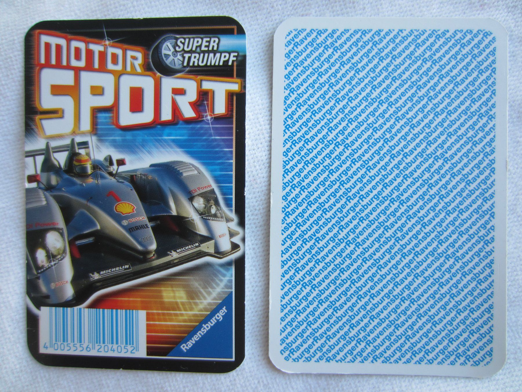 Ravensburger Giochi: Quartett Motor Sport Ravensburger Spielkarten – Nuovo (secondo la descrizione) da Sursee venduto da Tschiger 6