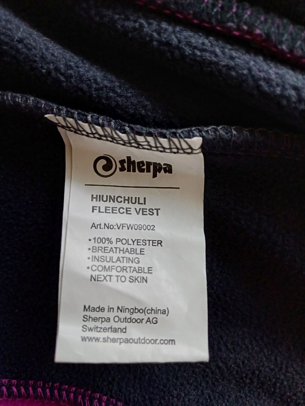 Sherpa Gilet & Giacche senza maniche: Sherpa Damen Fleeceweste, Grösse M – Usato da Luzern venduto da Melha82 4