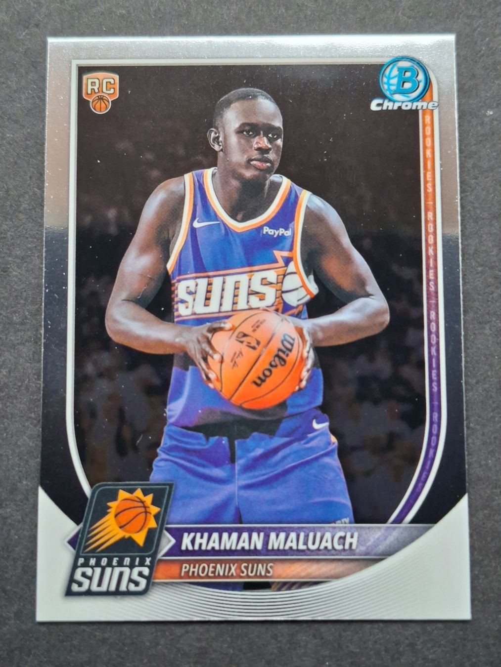 Nba Carte collezionabili: Khaman Maluach Phoenix Chrome Bowman 25-26 – Usato da Olten venduto da cweb