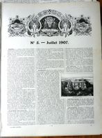 Larousse Mensuel Illustré- No 5/07.1907 vintage scrapbooking