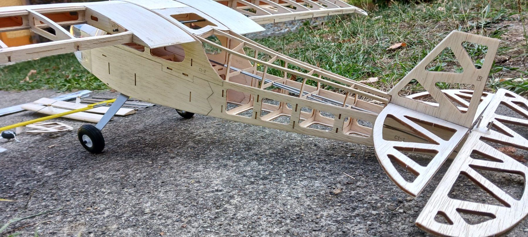 Modellismo RC: Piper Cub 1200mm Bausatz – Difettoso da Aarau venduto da sar_dxm5 6