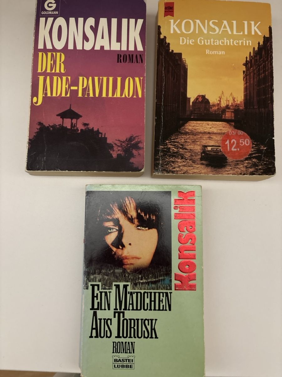 Livres: Konsalik: 3 Bücher – D'occasion à Rain par liv_28js