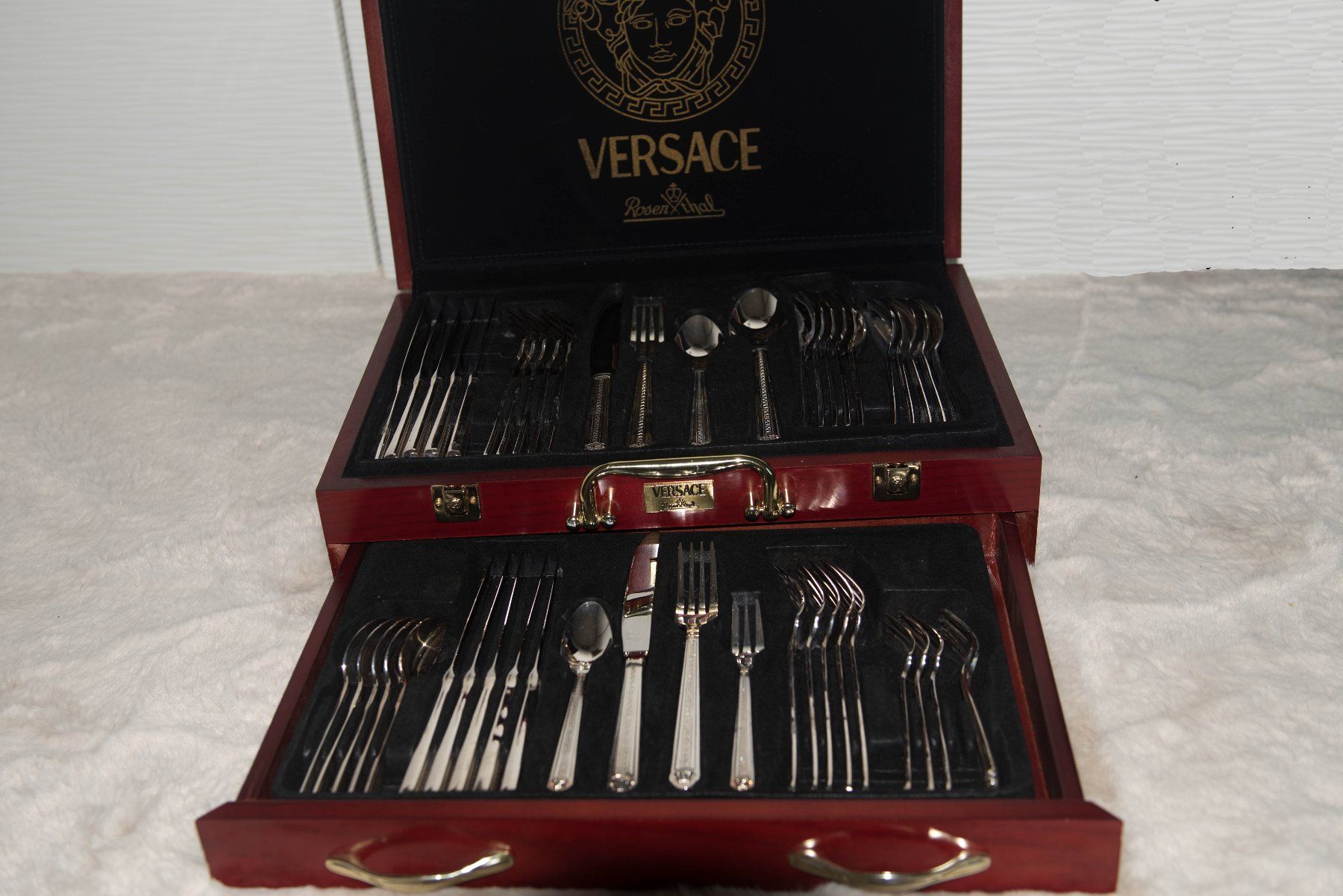 Bestecksets: Valise couverts Versace Medusa – Neu (gemäss Beschreibung) aus Yvorne von La6 2
