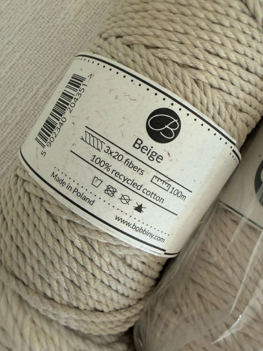 Laine: Makramee Garn Bobbiny neu – Neuf (Voir description) à Stadel par Atropa1969 4