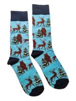 Socken Weihnachten/Hirsch/Elch/Bär/Bear/Deer/Tannenbaum