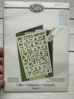 Sizzix Thinlits Stanzschablone "Reindeer Names" / H