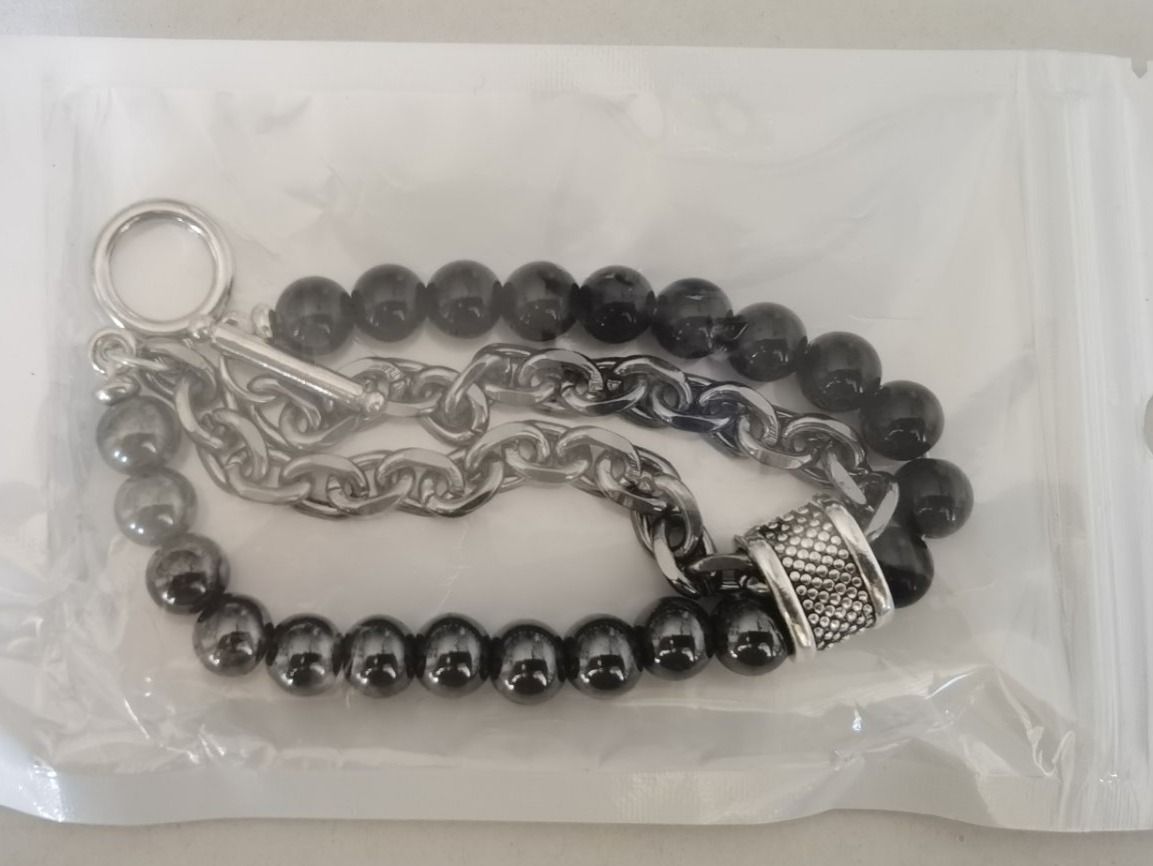 Bracciali & Braccialetti: Herren Armband Naturstein – Nuovo e nell'imballaggio originale da Uerkheim venduto da Kaufoption 1