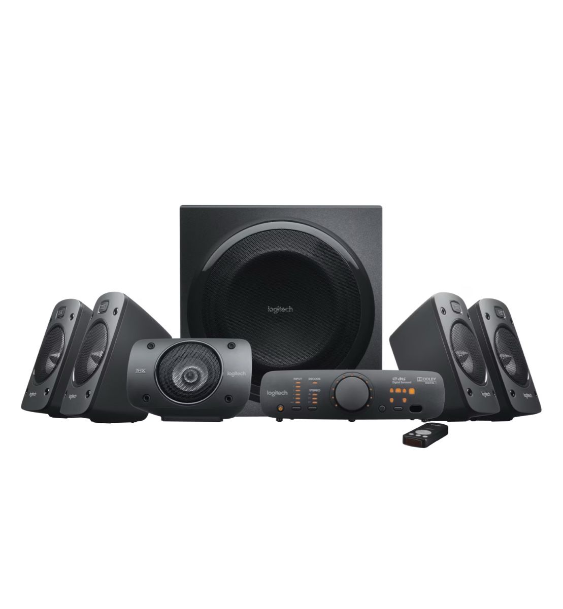 Logitech Heimkino: Logitech Z906 Surround Sound System & Zubehör – Gebraucht aus Eschenbach SG von jno_cqq6 1